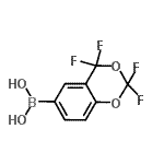 CAS 登录号：870822-77-8， (2,2,4,4-四氟-4H-1,3-苯并二氧杂环己-6-基)硼酸