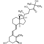 CAS 登录号：87147-48-6， (1S,3R,5Z,7E)-1,3,23,25-四羟基-9,10-开链胆甾-5,7,10-三烯-24-酮