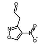 CAS 登录号：87149-77-7， (4-硝基-1,2-恶唑-3-基)乙醛