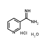 CAS 登录号：871825-82-0， 3-吡啶甲脒盐酸盐水合物