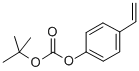 CAS#: 87188-51-0， Tert-Butyl 4-Vinylphenyl Carbonate