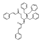 CAS 登录号：871948-90-2， (2R,3S)-3-(二苄基氨基)-4-苯基-1,2-丁烷二基(2E,2'E)二(3-苯基丙烯酸酯)