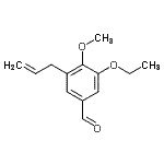 CAS 登录号：872183-40-9， 3-烯丙基-5-乙氧基-4-甲氧基苯甲醛