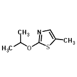 CAS 登录号：872680-87-0， 2-异丙氧基-5-甲基-1,3-噻唑