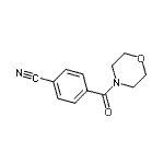 CAS 登录号：87294-97-1， 4-(4-吗啉基羰基)苯甲腈