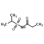 CAS 登录号：873375-38-3， N-(异丙基磺酰基)丙酰胺