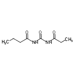 CAS 登录号：873384-48-6， N-(丙酰基氨基甲酰)丁酰胺