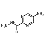 CAS 登录号：87362-16-1， 5-氨基-2-嘧啶甲酰肼