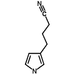 CAS#: 874-91-9， 4-(1H-Pyrrol-3-yl)butanenitrile