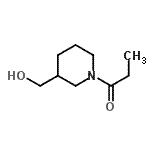 CAS#: 874383-40-1， 1-[3-(Hydroxymethyl)-1-piperidinyl]-1-propanone