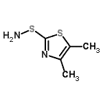 CAS 登录号：874509-66-7， 2-(氨基硫基)-4,5-二甲基-1,3-噻唑