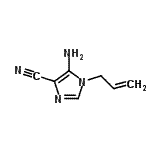 CAS 登录号：87460-47-7， 1-烯丙基-5-氨基-1H-咪唑-4-甲腈
