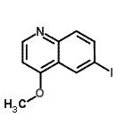 CAS 登录号：874831-33-1， 6-碘-4-甲氧基喹啉