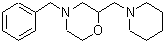 CAS 登录号：874881-17-1， 4-苄基-2-(1-哌啶基甲基)吗啉