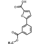 CAS#: 874999-81-2， 5-[3-(Methoxycarbonyl)phenyl]-2-furoic acid