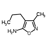 CAS 登录号：875249-70-0， 3-甲基-4-丙基-1,2-恶唑-5-胺