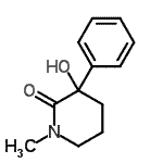 CAS 登录号：87532-76-1， 3-羟基-1-甲基-3-苯基-2-哌啶酮
