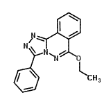 CAS 登录号：87540-40-7， 6-乙氧基-3-苯基[1,2,4]三唑并[3,4-a]酞嗪