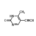 CAS 登录号：87573-91-9， 5-乙炔基-6-甲基-2(1H)-嘧啶酮