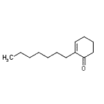 CAS 登录号：87588-68-9， 2-庚基-2-环己烯-1-酮