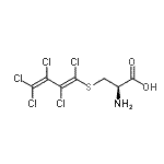 CAS 登录号：87619-82-7， S-[(1E)-1,2,3,4,4-五氯-1,3-丁二烯-1-基]-L-半胱氨酸