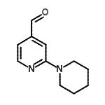CAS#: 876316-39-1， 2-(1-Piperidinyl)isonicotinaldehyde