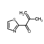 CAS#: 87636-22-4， 2-Methyl-1-(1,3-thiazol-2-yl)-2-propen-1-one
