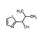 CAS#: 87636-30-4， 2-Methyl-1-(1,3-thiazol-2-yl)-1-propanol