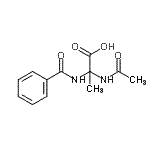 CAS 登录号：876488-77-6， 2-乙酰氨基-N-苯甲酰基丙氨酸