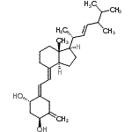 CAS 登录号：87649-67-0， (2S,4S,5E,7E,17beta)-17-[(2R,3E)-5,6-二甲基-3-庚烯-2-基]-1-亚甲基-9,10-开环雌甾-5,7-二烯-2,4-二醇