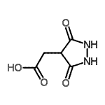 CAS 登录号：876508-60-0， (3,5-二氧代-4-吡唑烷基)乙酸