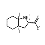 CAS 登录号：87679-20-7， (2S,3aR,7aR)-八氢-1H-吲哚鎓-2-羧酸酯