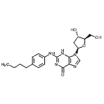 CAS 登录号：87781-96-2， N-(4-丁基苯基)-2'-脱氧鸟苷