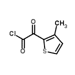 CAS 登录号：87787-78-8， (3-甲基-2-噻吩基)(氧代)乙酰氯