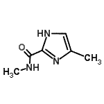 CAS 登录号：87864-88-8， N,4-二甲基-1H-咪唑-2-甲酰胺