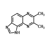 CAS 登录号：87967-70-2， 7,8-二甲基-1H-咪唑并[4,5-f]喹喔啉