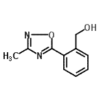 CAS 登录号：879896-55-6， [2-(3-甲基-1,2,4-恶二唑-5-基)苯基]甲醇