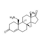 CAS 登录号：87994-68-1， 19-氨基雄甾-4-烯-3,17-二酮