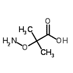 CAS 登录号：88023-64-7， 2-(氨基氧基)-2-甲基丙酸
