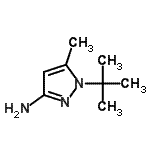 CAS 登录号：880488-27-7， 5-甲基-1-(2-甲基-2-丙基)-1H-吡唑-3-胺