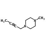 CAS 登录号：881849-95-2， 1-(2-丁炔-1-基)-4-甲基哌嗪
