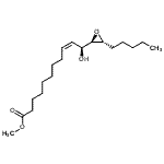 CAS 登录号：88199-82-0， 甲基(9Z,11S)-11-羟基-11-[(2R,3R)-3-戊基-2-环氧乙烷基]-9-十一碳烯酸酯