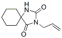 CAS 登录号：882-66-6， 3-烯丙基-1,3-二氮杂螺[4.5]癸烷-2,4-二酮