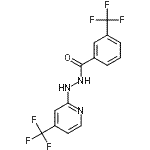 CAS#: 883010-17-1， 3-(Trifluoromethyl)-N'-[4-(trifluoromethyl)-2-pyridinyl]benzohydrazide