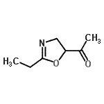 CAS 登录号：88309-20-0， 1-(2-乙基-4,5-二氢-1,3-恶唑-5-基)乙酮
