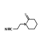 CAS 登录号：883242-02-2， 3-(2-硫代-1-哌啶基)丙腈