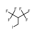 结构式 CAS# 883449-40-9, 1,1,1,3,3,3-六氟-2-(碘甲基)丙烷