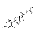 CAS 登录号：88378-35-2， 3,19,20-三氧代孕甾-4-烯-21-基乙酸酯
