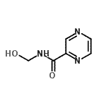 CAS 登录号：88394-04-1， N-(羟基甲基)-2-吡嗪甲酰胺