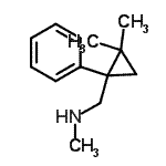 CAS 登录号：884091-04-7， 1-(2,2-二甲基-1-苯基环丙基)-N-甲基甲胺